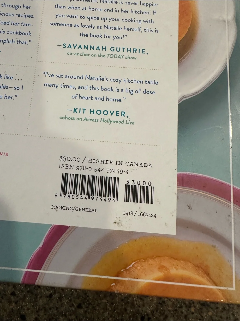 At Home with Cookbook - Yellow Cover